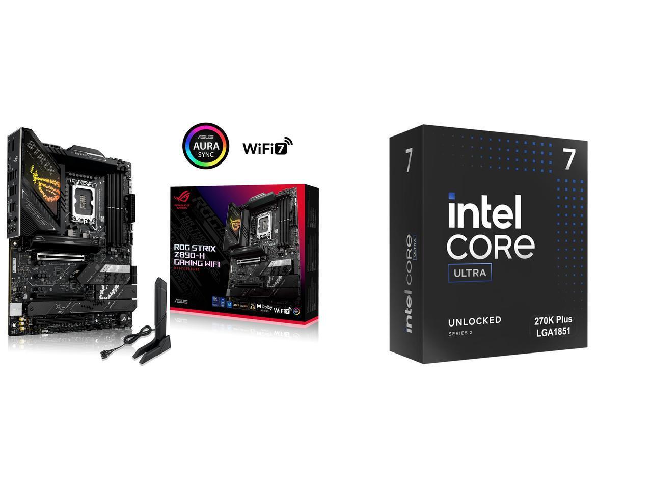 Z890 Wi-Fi 7 Motherboard - Combo de Placa Base y CPU