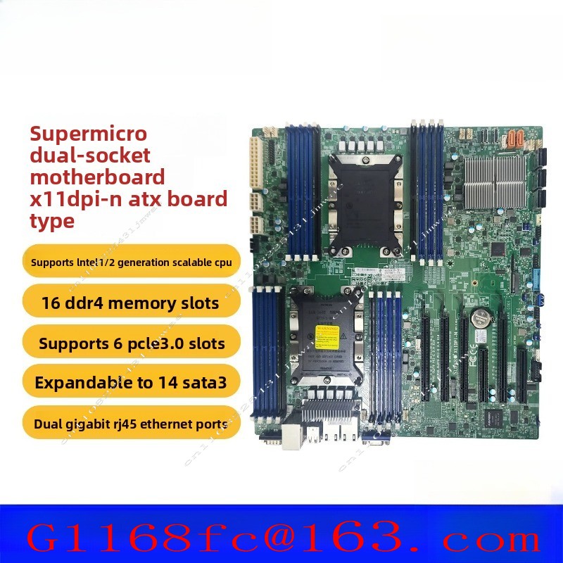 Placa Base Profesional de Alta - C621 Dual Cpu Motherboard reseña y precio
