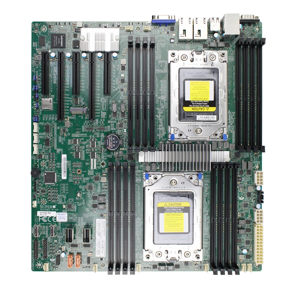 Caja combinada Supermic H11DSi - Dual Socket Sp3 Epyc Motherboard reseña y precio