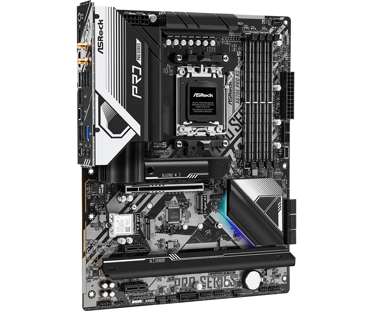 Tarjeta Madre ASROCK X670E Pro - X870E Atx Motherboard reseña y precio